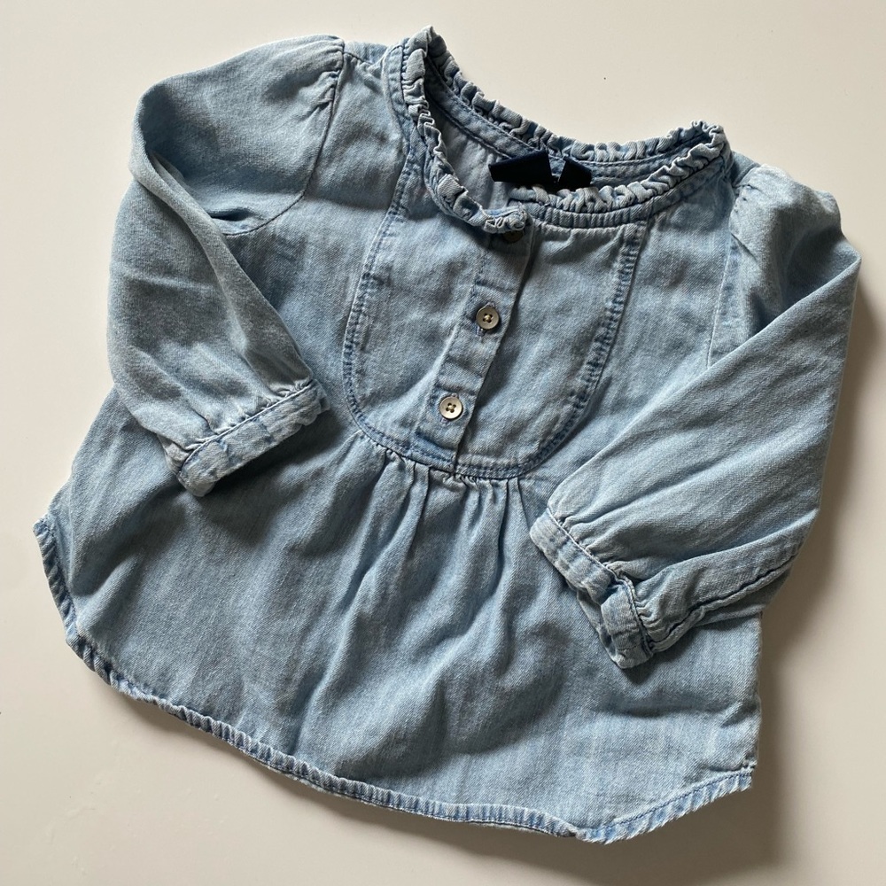 GAP Chambray Blouse